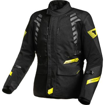 Macna Ultimax lady touring jacket Black Yellow