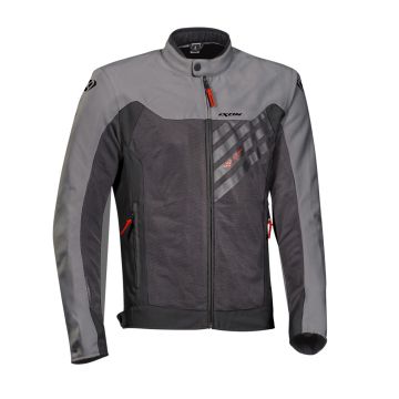 Ixon ORION tex Jacket Anthracite Grey Red