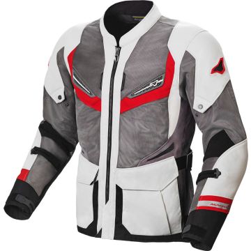 Macna Aerocon summer jacket light Grey Red