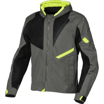 Macna Farrow Green Black Summer Motorcycle Jacket