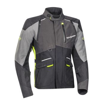 Ixon BALDER 3 layers tex jacket Grey Fluo yellow