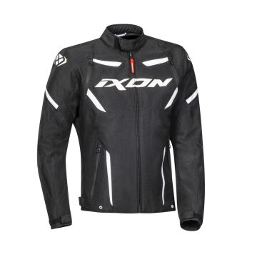 Ixon STRIKER tex jacket Black White