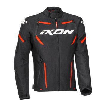 Ixon STRIKER tex jacket Black White Red