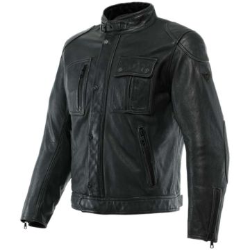 Dainese  Blouson moto cuir Atlas Noir