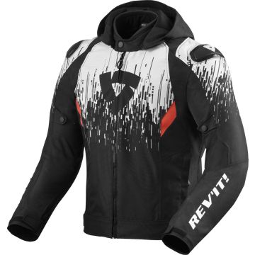 Rev'it Jacket Quantum 2 H2O Black-White