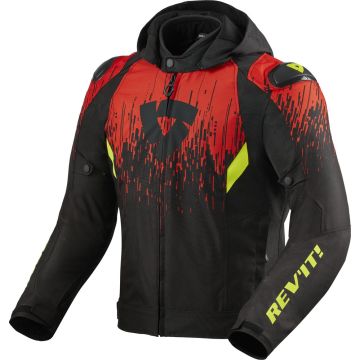 Rev'it Jacket Quantum 2 H2O Black-Red