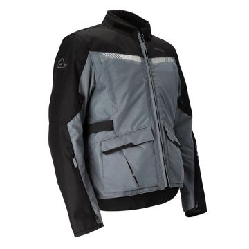 Acerbis X-TRAIL CE 3-layer touring motorcycle jacket Black Gray