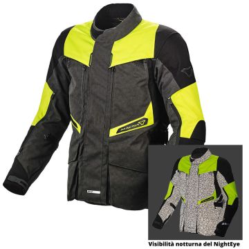 Macna Fusor WP jacket Night Eye Neon yellow