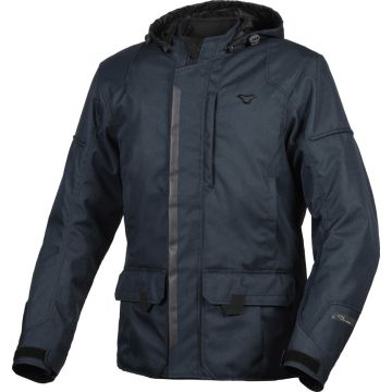 Macna Mondo Blue motorcycle touring jacket