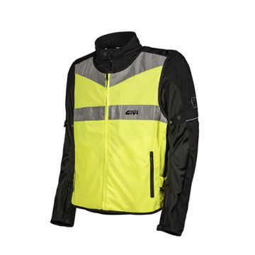 Givi Trekker Vest02 high visibility vest Yellow Fluo 