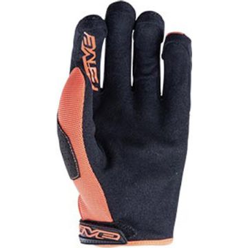 Five MXF3 Kid cross gloves Black Fluo Orange