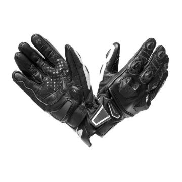 Spyke TECH SPORT LADY woman leather gloves Black