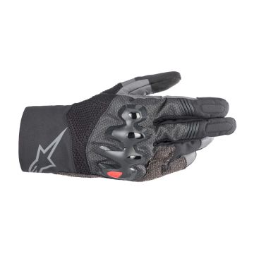 Alpinestars AMT-10 AIR HDRY Summer Motorcycle Gloves Black Dark Gray