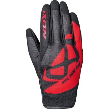 Ixon RS SLICKER summer gloves red black