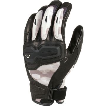 Macna Haros summer gloves Black Beige camo