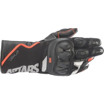 Alpinestars SP-365 DRYSTAR gloves Black Red fluo White