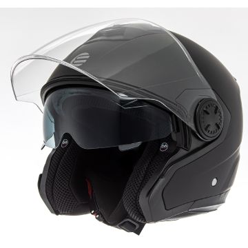 Casque Jet, Befast Volt - Noir mat