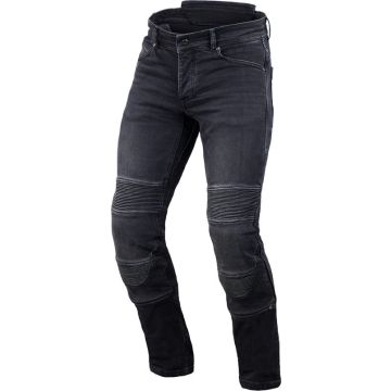 Macna Individi jeans  short version with aramidic fiber Black