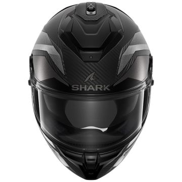 Shark SPARTAN GT PRO RITMO CARBON Casque intégral en fibre Mat Noir Gris