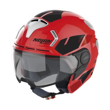 Nolan N30-4 T Blazer Casque jet Rouge