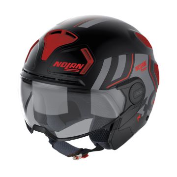 Nolan N30-4 T Parkour Casque jet Rouge