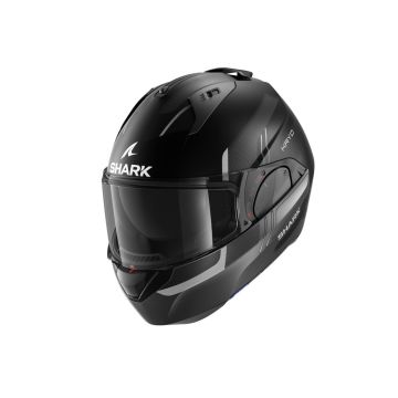 Casque modulaire Shark EVO ES KRYD Mat Noir Gris Anthracite