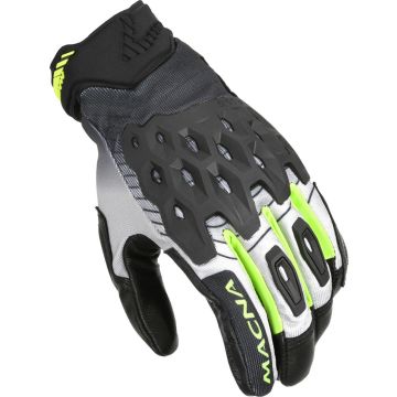 Gants été Macna Tanami Noir Gris Jaune fluo