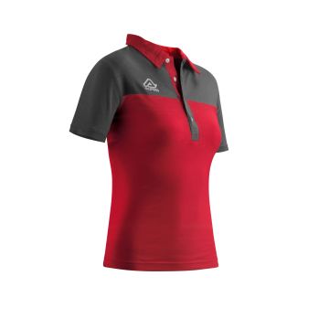 Acerbis BELATRIX Polo pour femmes Rouge