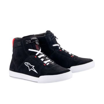 Alpinestars CHROME chaussures de moto Noir Blanc Rouge Vif