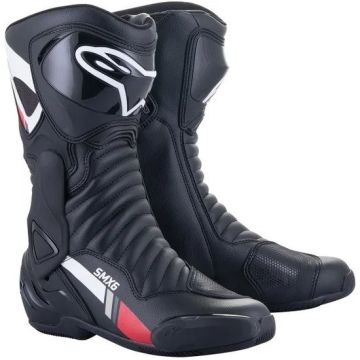 Alpinestars SMX 6 v2 chaussures de course Noir Blanc Gris