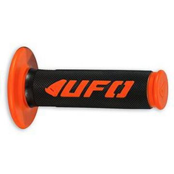 Paire de poignées UFO CHALLENGER Cross-Enduro Orange