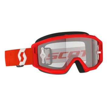 Scott Lunettes de protection Primal clear Red White clear lens