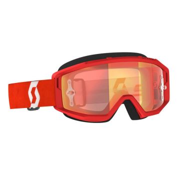 Scott Lunettes Primal Off Road Oculaire Rouge Blanc Orange Chromé