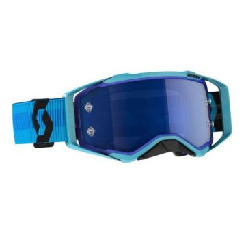 Scott Lunettes de Off Road Prospect Bleu Noir lentille chromée