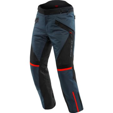 Dainese TEMPEST 3 D-DRY motorcycle pants Ebony Black Lava Red