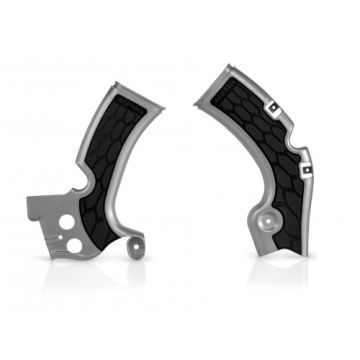 Frame protector Acerbis 0017814 X-GRIP KAWASAKI Gray