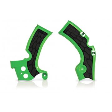 Frame protector Acerbis 0017814 X-GRIP KAWASAKI Green