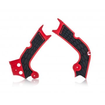 Frame protector Acerbis 0022386 X-GRIP HONDA Red