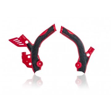 Frame protector Acerbis 0022894 X-GRIP BETA Red Black