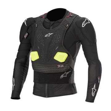 Alpinestars BIONIC PRO V2 PROTECTION cross Alpinestars Black Yellow Fluo