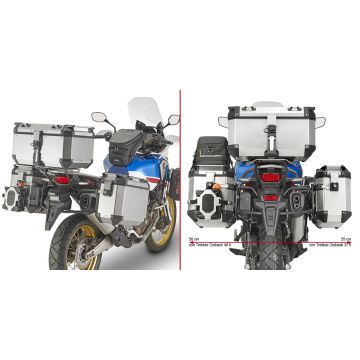 Givi PL1161CAM Portavaligie laterale MONOKEY CAM-SIDE Trekker Outback - Honda