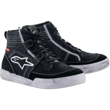 Alpinestars AGELESS RIDING moto chaussures noir blanc frais gris