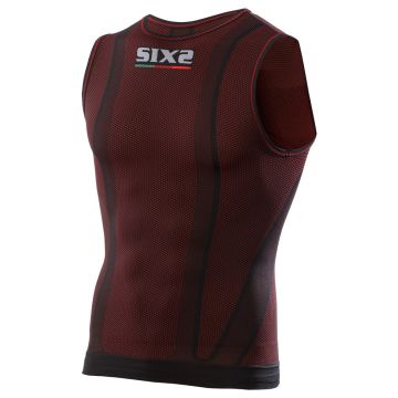 SIXS SMX Underwear Sleeveless Dark red