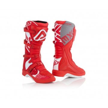 Acerbis X-Team cross boots Red White