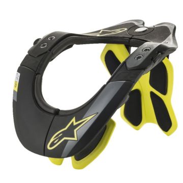 Alpinestars Neck Support BNS TECH-2 Black Fluo Yellow