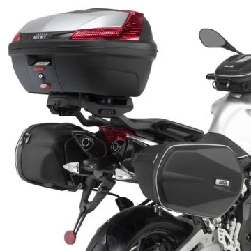 Givi tubular supports for Aprilia