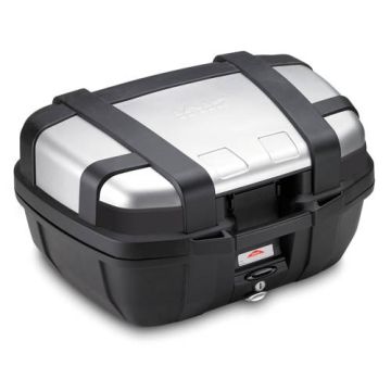 Givi Trekker Monokey suitcase with aluminum finish