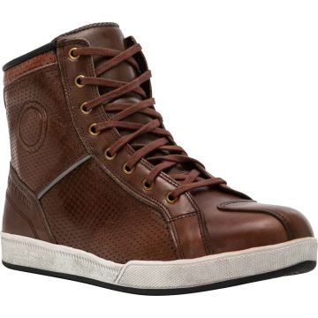 Scarpe moto pelle estive Carburo URBAN Air Marrone