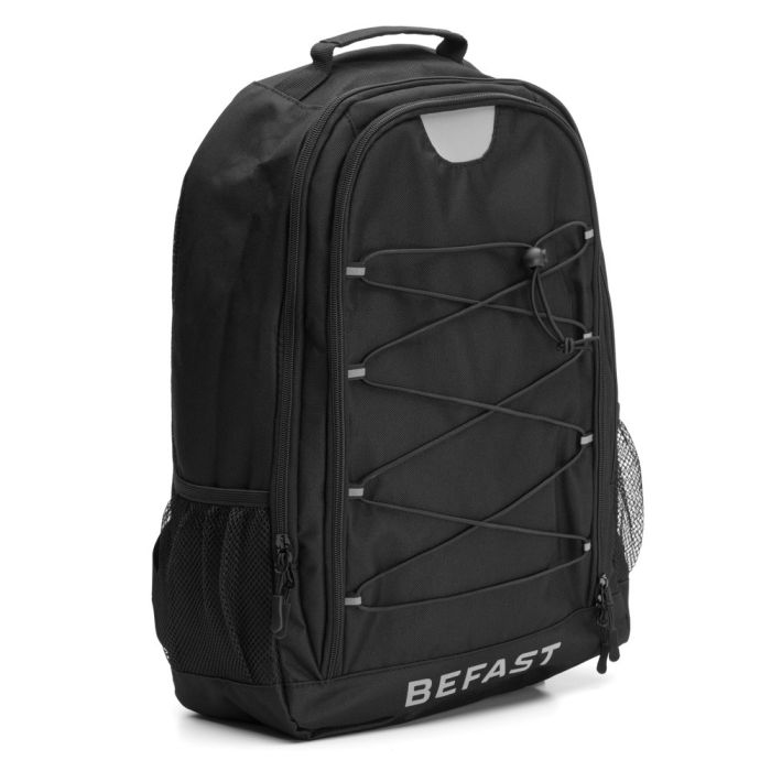 Zaino moto Befast EL 24 lt nero Argento