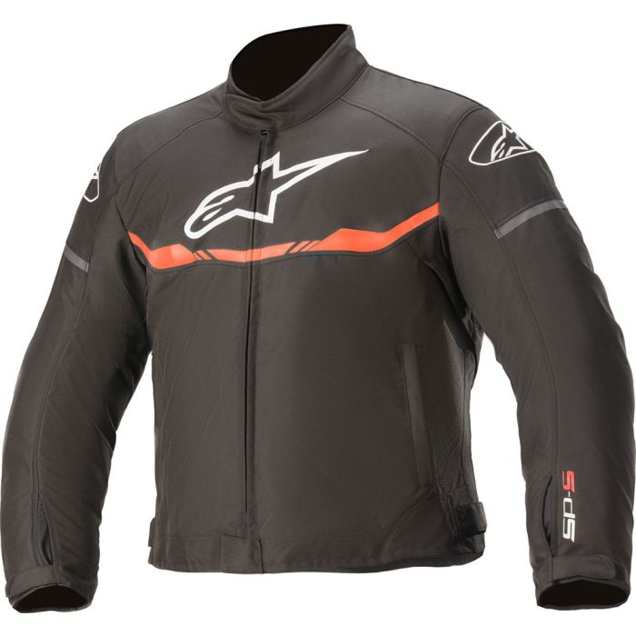 Alpinestars YOUTH T-SP S WATERPROOF kid jacket Black Red Fluo